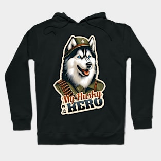 Husky soldier Hoodie